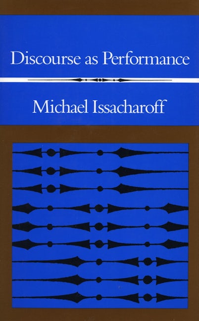 Book cover image for Discourse as Performance ISBN: 9780804717090